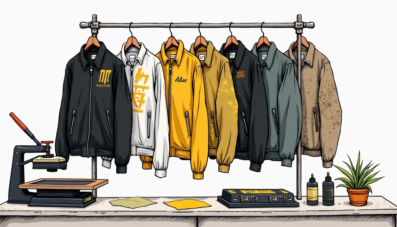 How to customize jackets with screen printing?